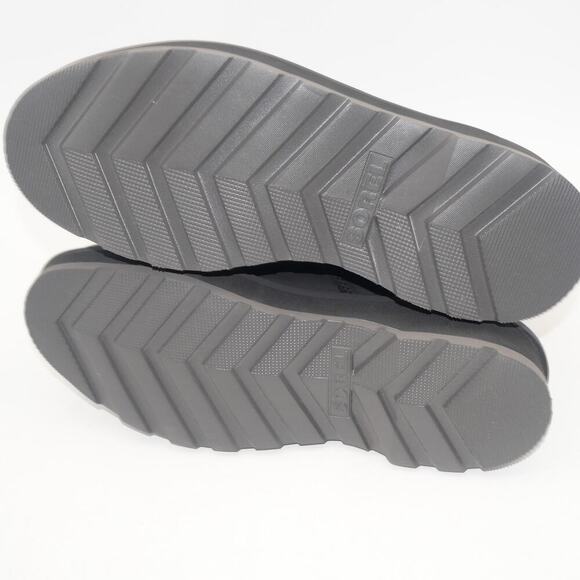 NEW Sorel Hi-Line Heel Lace Boots Women's 6.5 Waterproof Booties Black - Picture 11 of 12